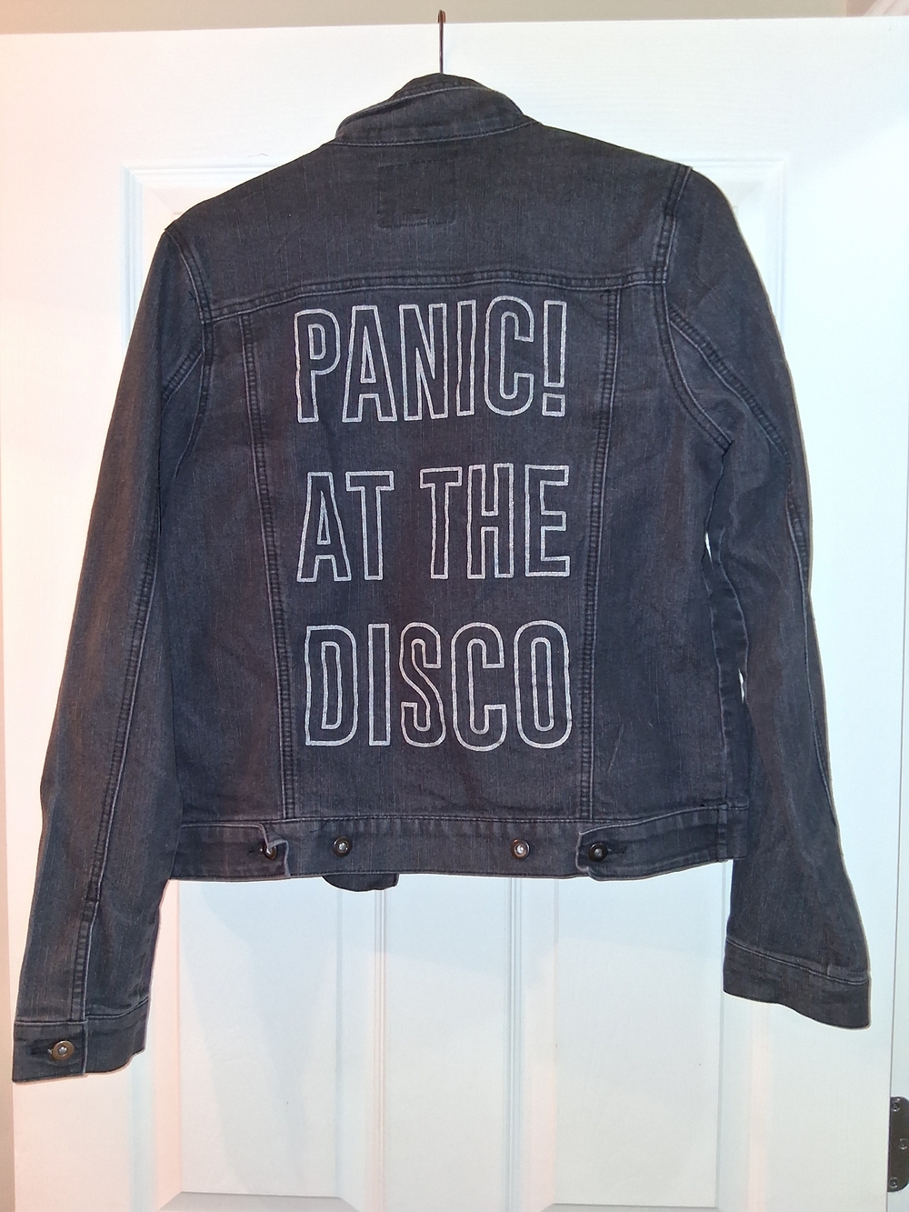Panic! At The Disco Official Merchandise Black Denim Jacket